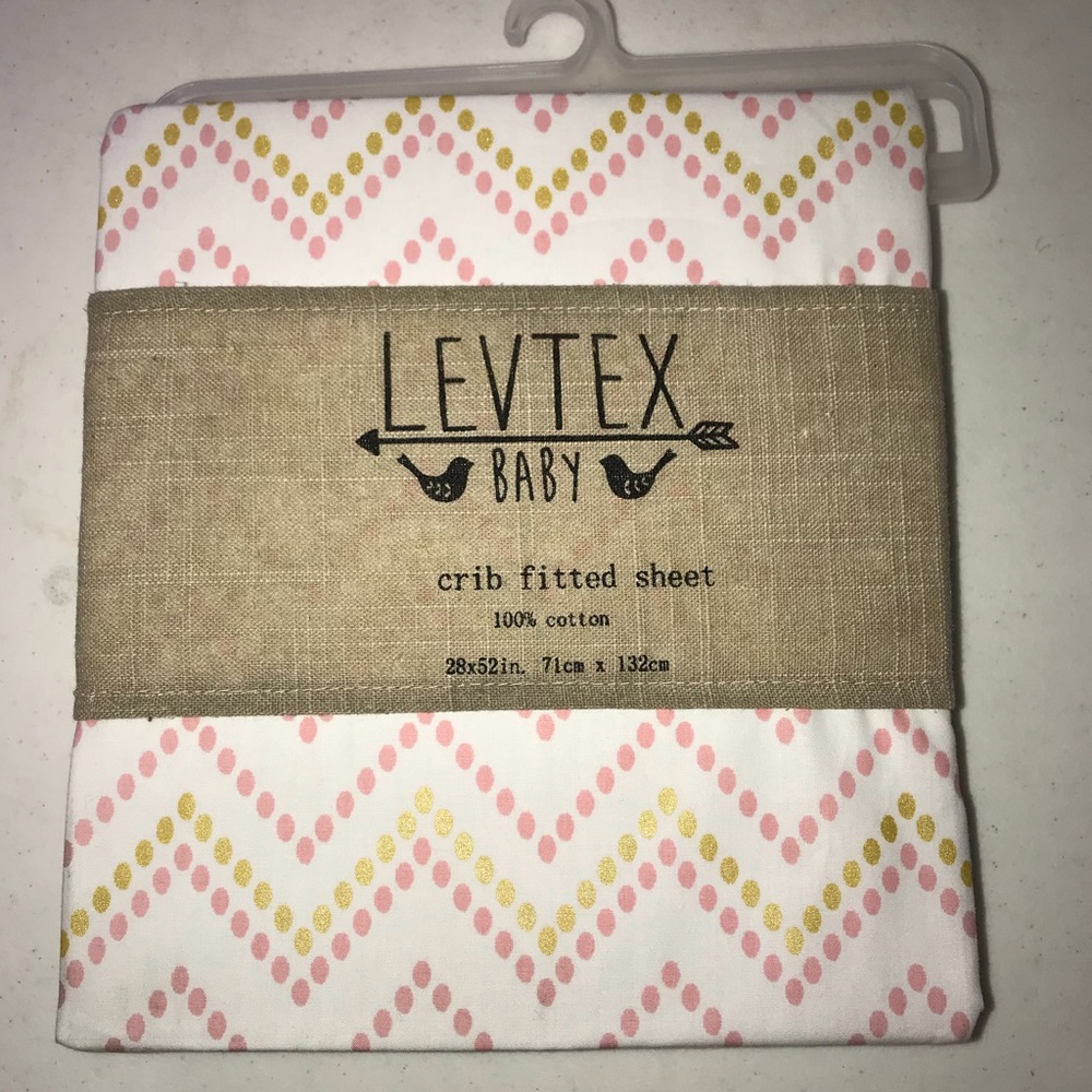 Levtex Crib Sheet.